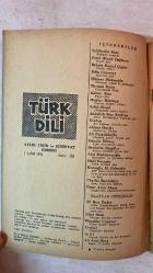 TÜRK DİLİ, AYLIK DİL VE YAZIN DERGİSİ - 1 EYLÜL 1961 SAYI: 120  SELAHATTİN BATU: KENDİNİ ARAMAK - FAZIL HÜSNÜ DAĞLARCA: ÇİÇEK - BEHÇET KEMAL ÇAĞLAR: TEVFİK FİKRET - EDİP CANSEVER: SALINCAK - HİKMET DİZDAROĞLU: NABİZADE NAZIM'IN HİKÂYELERİ - THOMAS MANN: ÖLÜMLÜLÜĞE ÖVGÜ - GÜLTEN AKIN: KAÇIŞ - MUHTAR KÖRÜKÇÜ: POSTACI ZÜLKÜF - SALAH BİRSEL: TÜTÜNSÜZ SİGARA İÇMEK - ABDULLAH RIZA ERGÜVEN: DAHA KORSANLIĞIM TUTMADI - YEZDAN: BİR YAĞMUR SONRASI - ALDOUS HUXLEY: SUSMANIN ÖNEMİ - ALİ PÜSKÜLLÜOĞLU: AKŞAMIN SULARI SERÇELİ - GÜNGÖR DİLMEN: AYAK PARMAKLARI - SEYFETTİN BAŞCILLAR: BÜTÜN YÜREKLER ŞİMDİ - AFET MUHTEREMOĞLU: BEDRİYELER VE ÇOCUKLAR - HALİL KOCAGÖZ: YİTİK DUMAN - KIRZIOĞLU M. FAHRETTİN: ŞAİR ÖMER NEF'İ'NİN SEKİZ ARKA ATASI - CHARLES BAUDELAIRE: GENÇ YAZARLARA ÖĞÜTLER - ÖMER ASIM AKSOY: DÜŞÜNCELER, DÜZELTMELER - ALİ RIZA ÖNDER: CEZA MUHAKEMELERİ USULÜ KANUNUN DİLİ - NIJAT ÖZÖN: OKULDA SİNEMA - MUZAFFER UYGUNER: SOYUT RESİM - CEVKUD: GAZETELER DERGİLER - ALİ AVNİ ÖNEŞ: BAŞKA DİLL -  60 SAYFA