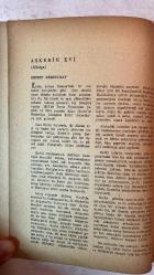 TÜRK DİLİ, AYLIK DİL VE YAZIN DERGİSİ - 1 AĞUSTOS 1961 SAYI: 119  HİKMET DİZDAROĞLU: ÇANKAYA'YI OKURKEN - ZEYNEP KORKMAZ: BİR FRANSIZCA KELİMENİN TÜRKÇE İLE İLGİSİ ÜZERİNE - BEHÇET KEMAL ÇAĞLAR: ERCİYAS'IN ETEĞİNDE - ÖMER İNANÇ: HEMINGWAY'E SELAM - ERNEST HEMINGWAY: ASKERİN EVİ - SELAHATTİN BATU: VATAN - BEHÇET NECATİGİL: GÖRÜCÜLER - T. S. ELIOT: HAMLET - GÜLTEN AKIN: SAVRULUP GİTTİĞİ - İBRAHİM ZEKİ BURDURLU: GRAMER ÖĞRETİMİNDE METOT - KEMAL ÖZER: IRMAK BOYLARINDA SÖYLENEN - M. CELAL ERTUĞAY: SEN BİLİYORSUN - CEYHUN ATUF KANSU: SELE GİTMİŞ KÜÇÜK KIZA AĞIT - SANCAR SEZGİN: DENEYLER - İLHAN TARUS: SÜZÜLMÜŞ GÜN IŞIĞI - KERİM AYDIN ERDEM: SEVMEK KAÇMAK DEĞİL - AHMET ALTÜMSEK: ANNELER - ERGİN SANDER: KARANFİL - SALAH BİRSEL: AKASYALAR AÇARKEN - ÜLKÜ TAMER: ÜÇ ORTA-AMERİKA ŞİİRİ - ERDAL ÖZ: YALNIZ'IN GÜNLÜĞÜ'NDEN - DANIEL ROPS: SÖZLÜKLERE ÖVGÜ - SEVİM BURAK: SEDEF KAKMALI EV - MUAZZEZ MENEMENCİOĞLU: DERİNLERDEKİ KORKU - İSMAİL ALİ SARAR: GELİBOLU - ÖMER ASIM AKSOY: DÜŞÜNCELER, DÜZ-  60 SAYFA