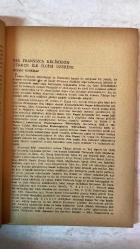 TÜRK DİLİ, AYLIK DİL VE YAZIN DERGİSİ - 1 AĞUSTOS 1961 SAYI: 119  HİKMET DİZDAROĞLU: ÇANKAYA'YI OKURKEN - ZEYNEP KORKMAZ: BİR FRANSIZCA KELİMENİN TÜRKÇE İLE İLGİSİ ÜZERİNE - BEHÇET KEMAL ÇAĞLAR: ERCİYAS'IN ETEĞİNDE - ÖMER İNANÇ: HEMINGWAY'E SELAM - ERNEST HEMINGWAY: ASKERİN EVİ - SELAHATTİN BATU: VATAN - BEHÇET NECATİGİL: GÖRÜCÜLER - T. S. ELIOT: HAMLET - GÜLTEN AKIN: SAVRULUP GİTTİĞİ - İBRAHİM ZEKİ BURDURLU: GRAMER ÖĞRETİMİNDE METOT - KEMAL ÖZER: IRMAK BOYLARINDA SÖYLENEN - M. CELAL ERTUĞAY: SEN BİLİYORSUN - CEYHUN ATUF KANSU: SELE GİTMİŞ KÜÇÜK KIZA AĞIT - SANCAR SEZGİN: DENEYLER - İLHAN TARUS: SÜZÜLMÜŞ GÜN IŞIĞI - KERİM AYDIN ERDEM: SEVMEK KAÇMAK DEĞİL - AHMET ALTÜMSEK: ANNELER - ERGİN SANDER: KARANFİL - SALAH BİRSEL: AKASYALAR AÇARKEN - ÜLKÜ TAMER: ÜÇ ORTA-AMERİKA ŞİİRİ - ERDAL ÖZ: YALNIZ'IN GÜNLÜĞÜ'NDEN - DANIEL ROPS: SÖZLÜKLERE ÖVGÜ - SEVİM BURAK: SEDEF KAKMALI EV - MUAZZEZ MENEMENCİOĞLU: DERİNLERDEKİ KORKU - İSMAİL ALİ SARAR: GELİBOLU - ÖMER ASIM AKSOY: DÜŞÜNCELER, DÜZ-  60 SAYFA