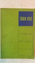 TÜRK DİLİ, AYLIK DİL VE YAZIN DERGİSİ - TEMMUZ 1970 SAYI: 226 AGÂH SIRRI LEVEND: İNKÂRCILAR - FAZIL HÜSNÜ DAĞLARCA: YANGIN - CEYHUN ATUF KANSU: GÜNCE - SEYFETTİN BAŞÇILLAR: HEYA MOLA - MEHMET SALİHOĞLU: MUTLULUK - MEHMET TURAN YARAR: MEZAR TAŞI YAZILARI - KERİM AYDIN ERDEM: SAVAŞTA BİR MEMED - ÖZDEMİR İNCE: BODRUM - AYHAN CAN: EYLÜL SÖYLENTİLERİ - VECİHE HATİBOĞLU: DİLBİLGİSİ SORUNLARI - CEMAL SEZGİN: KİMYA TERİMLERİ ÜZERİNE - ADNAN BINYAZAR: ORHAN KEMAL ÖLDÜ - MURTAZALAR YAŞAYACAK - NURER UĞURLU: ORHAN KEMAL’E AĞIT - AYHAN HÜNALP: ORHAN KEMAL DE ÖLMÜŞTÜR - SAMİM KOCAGÖZ: NASRETTİN HOCA - DİMİTRİ THEODORİDİS: İKİ DEYİM ÜZERİNE - BATI KAYNAKLI SÖZCÜKLERE KARŞILIKLAR II - AHMET KÖKLÜGİLLER: ZEYYAT SELİMOĞLU ANLATIYOR - AZİZ NESİN: BİR KADIN İÇİN DÜET - AFET MUHTEREMOĞLU: FİDAN İLE NECATİ - MUZAFFER HACIHASANOĞLU: ÖTELERDE -  60 SAYFA