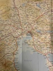 YUNANİSTAN - GREECE - HARİTA