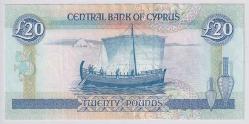 KIBRIS 20 POUNDS 1992 ÇİLALTI KONDÜSYON (9.0)