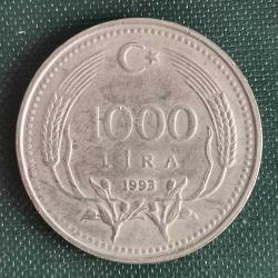TÜRKİYE  1993  1000 LİRA