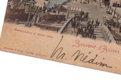 1901 CONSTANTINOPLE DAMGALI POSTADAN GEÇMİŞ KARTPOSTAL 13