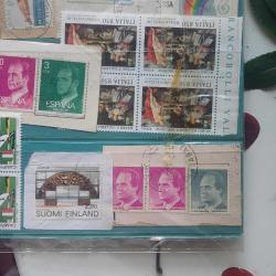 Karma Pul Koleksiyonu Italya ,Fınlandiya,Ispanya  Macaristan 20 adet