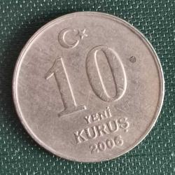 TÜRKİYE  2006    10 YENİ KURUŞ