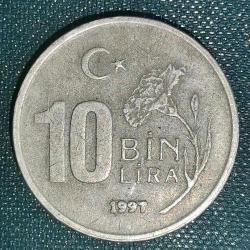 TÜRKİYE   1997  10  BİN LİRA