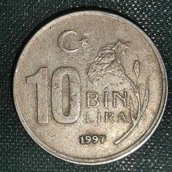 TÜRKİYE    1997   10  BİN LİRA