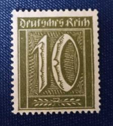 Almanya Reich 1922- damgasız pul