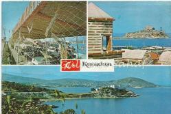 Kuşadası - Balıkçı Lokantası, Güvercin Ada, Umumi Görünüş / Ticaret Kartpostalları