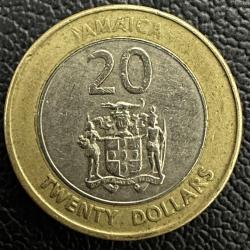 Jamaika 20 Dolar 2001. Tedavül.