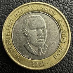 Jamaika 20 Dolar 2001. Tedavül.