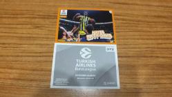 Panini EuroLeague Basketball 2024-2025 Nigel Hayes-Davis Magic Moments 2023-24 Sticker No:372