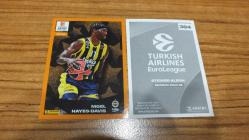 Panini EuroLeague Basketball 2024-2025 Nigel Hayes-Davis Awards 2023-24 Sticker No:384