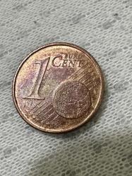 2003 F Almanya 1 euro cent Temiz