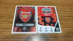 Topps UEFA Champions League 2023-2024 Club Badge Arsenal Kart No:28