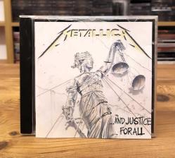 METALLİCA AND JUSTİCE FOR ALL CD