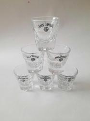 Jack daniles 6 li shot bardağı