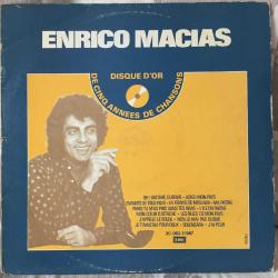 Enrico Macias - Disque D'Or De 5 Années De Chansons / Turkey 1977 / LP / *Pop*
