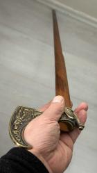 KARTAL BAŞLIKLI MASİF BASTON BRONZ