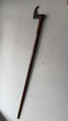 KARTAL BAŞLIKLI MASİF BASTON BRONZ