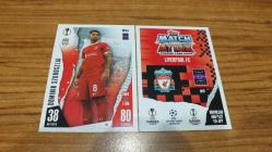Topps UEFA Champions League 2023-2024 Dominik Szoboszlai Liverpool Kart No:94