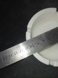 Beyaz Vintage LUX  sigara Küllük opalin