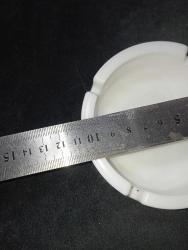 Beyaz Vintage LUX  sigara Küllük opalin