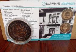 2020 Yılı Darphane Anadolu Ajansı'nın Kuruluşu'nun 100. Yıl Dönümü Hatıra Bronz Sertifikalı