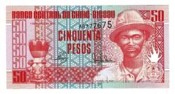 Gine - Bissau 50 Pesos 1990 ÇİL YKP8122