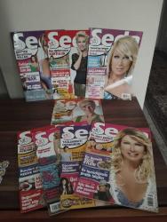 SEDA DERGİSİ YIL: 2008  SAYI : 1-2-3-4- 6-7-8-9 ( YALNIZCA 5. SAYI EKSİK-  AÇIKLAMALARI OKUYUNUZ !)