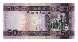 Güney Sudan 50 Pound 2015 ÇİL YKP8142