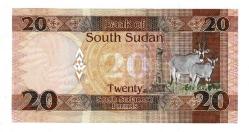 Güney Sudan 20 Pound 2015 ÇİL YKP8143