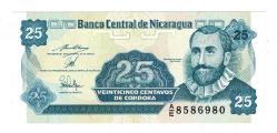 Nikaragua 25 Centavos 1991 ÇİL YKP8155
