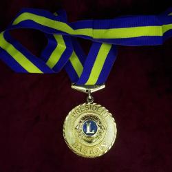 LIONS INTERNATIONAL PRESIDENT BAŞKAN MADALYA