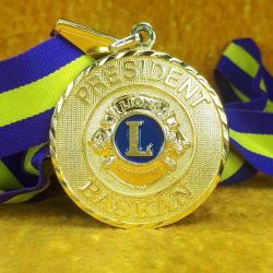 LIONS INTERNATIONAL PRESIDENT BAŞKAN MADALYA