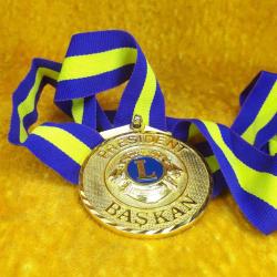 LIONS INTERNATIONAL PRESIDENT BAŞKAN MADALYA