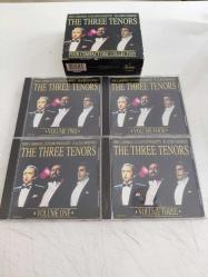 Jose Carreras / Luciano Pavarotti / Placido Domingo – The Three Tenors – Avrupa  Basım - 4xCD Albüm