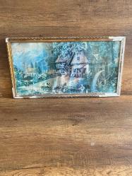 Ahşap Çerçeveli Manzara Tablo