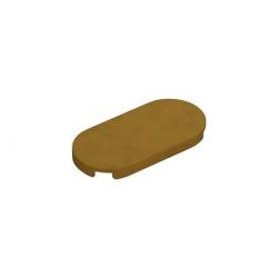 Lego® 66857 Fayans Yuvarlak - 2x4 Oval (Sedef Altın)