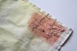 DAĞILAN KOLLEKSİYON  NADİR KOLEKSİYONLUK  EL DİKİMİ  HİLAL-İ AHMER SANCAK  ARKASI MÜHÜRLÜ