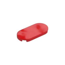 Lego® 66857 Fayans Yuvarlak - 2x4 Oval (Kırmızı)