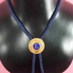 VINTAGE LIONS INTERNATIONAL MİNELİ ALTIN YALDIZ KAPLAMA MADALYA BOYUN BAĞI