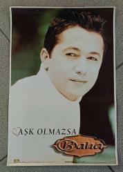 KASET/CD TANITIM AFİŞİ * BAHA * AŞK OLMAZSA