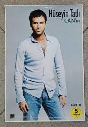 KASET/CD TANITIM AFİŞİ * HÜSEYİN TATLI * CAN'IM