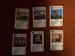 Yunan Menşeili Motosiklet/Motokros Kartları 6 Adet
