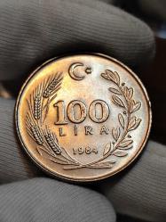 1984 Yılı 100 lira Çil