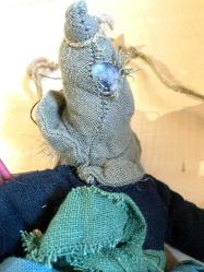 El Yapımı Porselen Cadı El Boyama Porselen Bebek N0 825