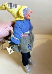 El Yapımı Porselen Cadı El Boyama Porselen Bebek N0 116