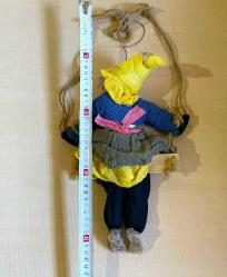 El Yapımı Porselen Cadı El Boyama Porselen Bebek N0 116